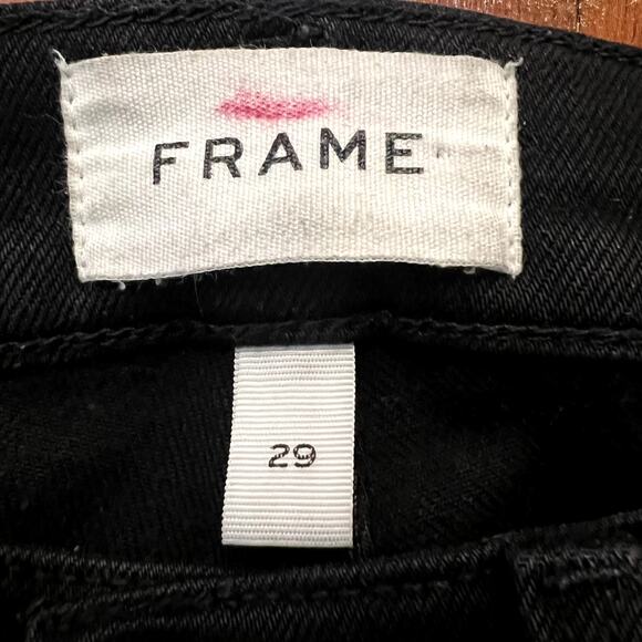 frame L'Homme Slim jeans black size 29 cotton - Picture 5 of 6